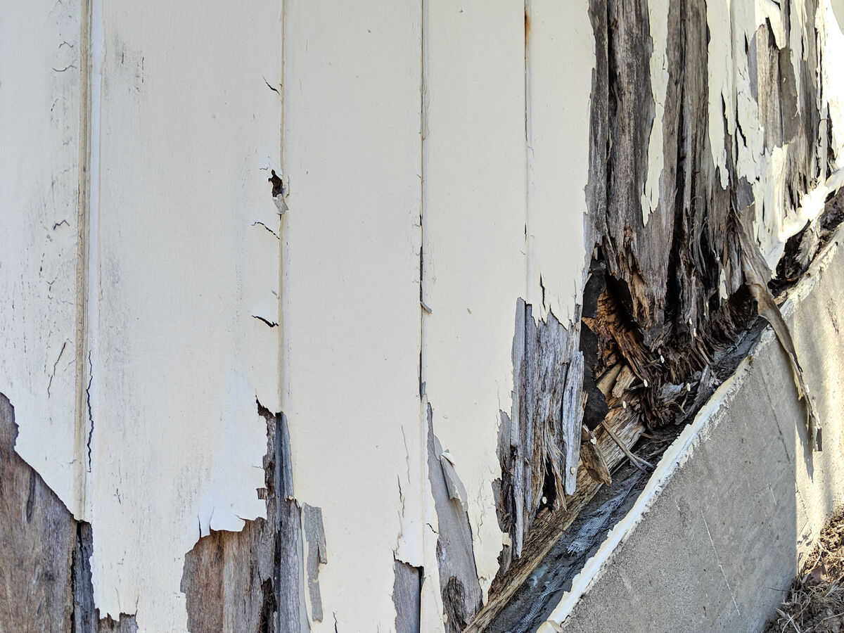 wood repair south bay a broken fence before painting