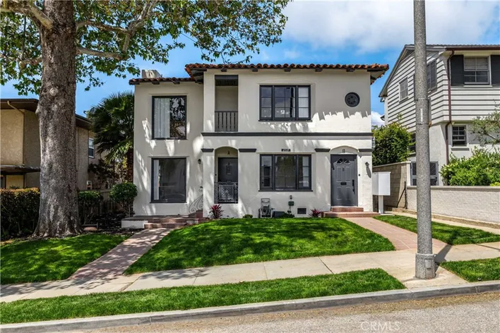 Painting the exterior of a Torrance California home